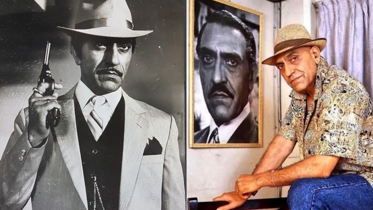 It shows the Amrishpuri lifestyle as best villain in bollywood